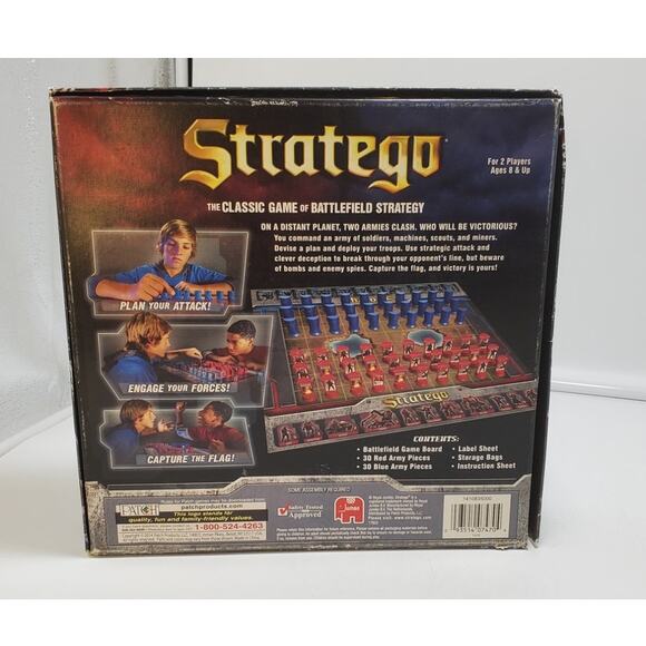 2014 Sci-Fi STRATEGO Battlefield Strategy Game 7470 Patch Games 100% COMPLETE - Picture 4 of 8